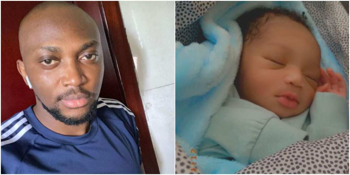 Singer Vast of Bracket music duo becomes father as he welcomes baby boy (photos)