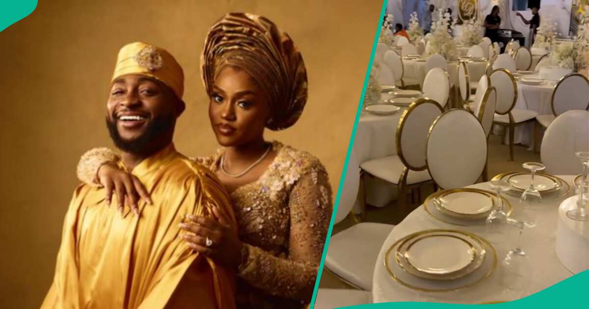 See Davido and Chioma's wedding venue that has got fans showing disapproval (video)