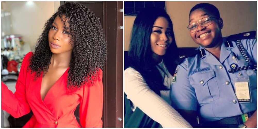 Lily Afegbai breaks silence over mom's alleged involvement in police brutality