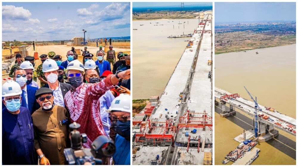 Babatunde Fashola, Muhamamdu Buhari, 2nd Niger Bridge, Lagos-Ibadan Expressway Babatunde Fashola, Muhamamdu Buhari, 2nd Niger Bridge, Lagos-Ibadan Expressway