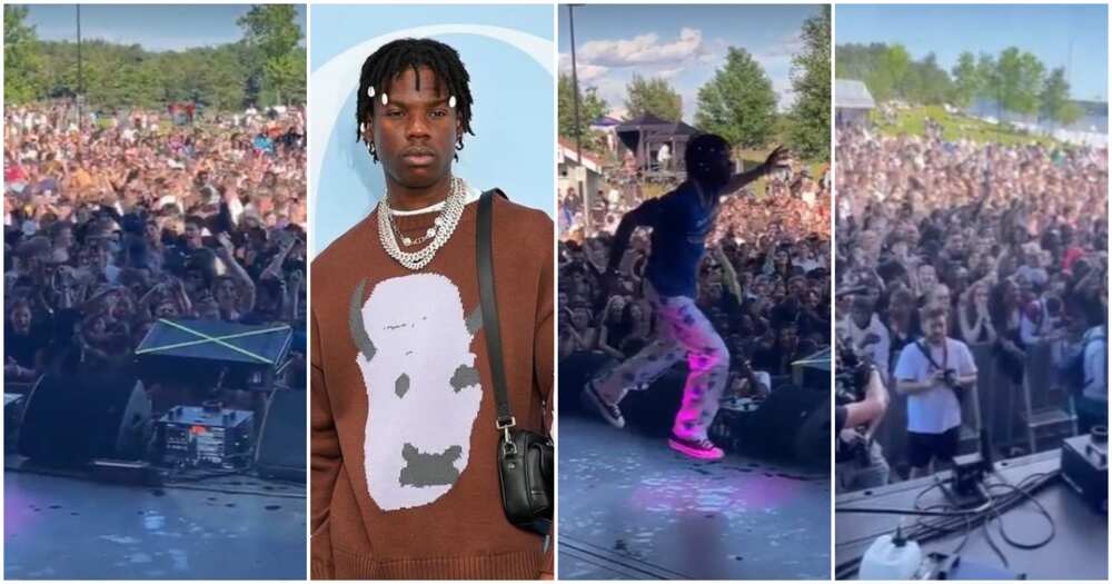 vurdere Ambitiøs Sodavand Rema Gives Oyinbo Fans Unforgettable Moments As He Shut Down the Kadetten  Fest in Norway, Video Trends - Legit.ng
