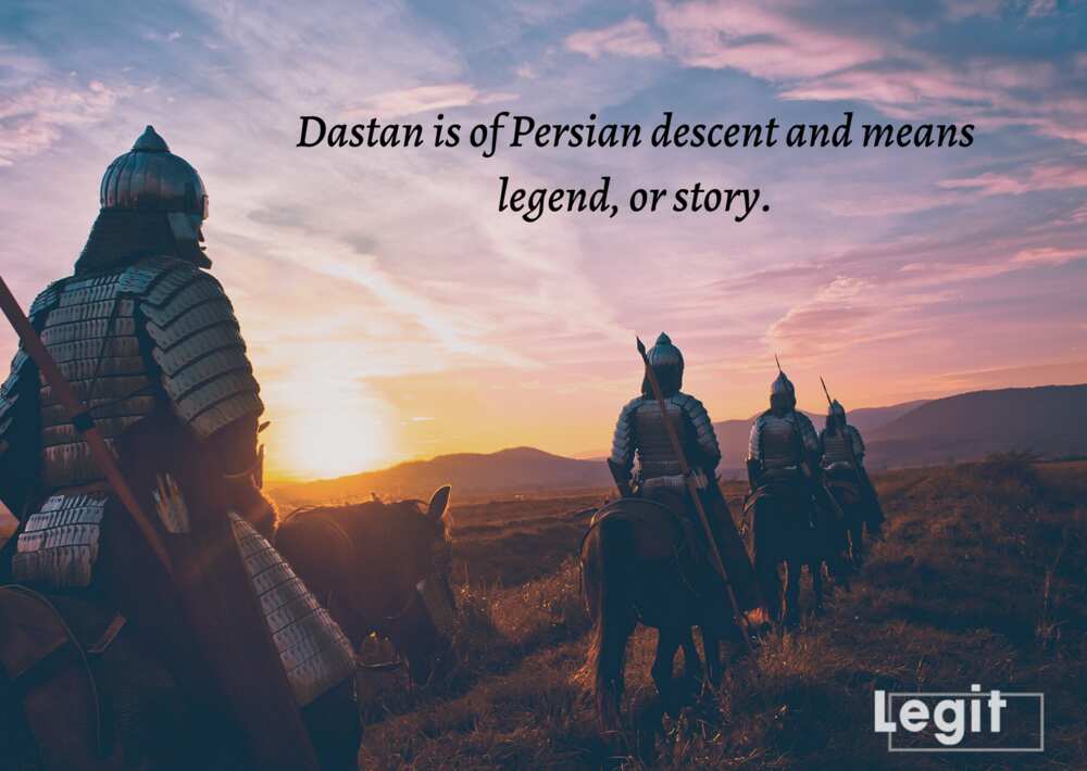 Kazakh names: Dastan