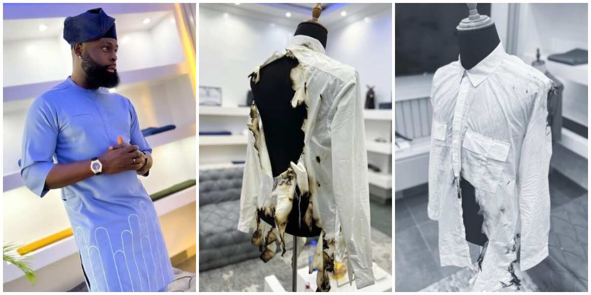 Photo Of N3m Louis Vuitton Button Shirt Sparks Mixed Reactions On Social  Media - Fashion - Nigeria