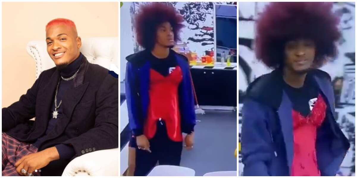 BBNaija: Housemate Groovy Sports Hilarious Style for Coming Last in HOH gam...