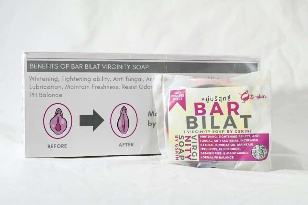 Bar Bilat, a brand of "virginity soap", is not approved by the Philippine Food and Drug Administration