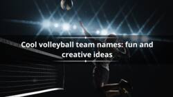 100+ cool volleyball team names: fun and creative ideas