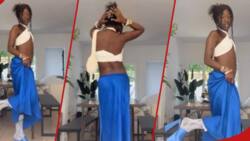 Elsa Majimbo confuses netizens after displaying her unflattering outfit in video