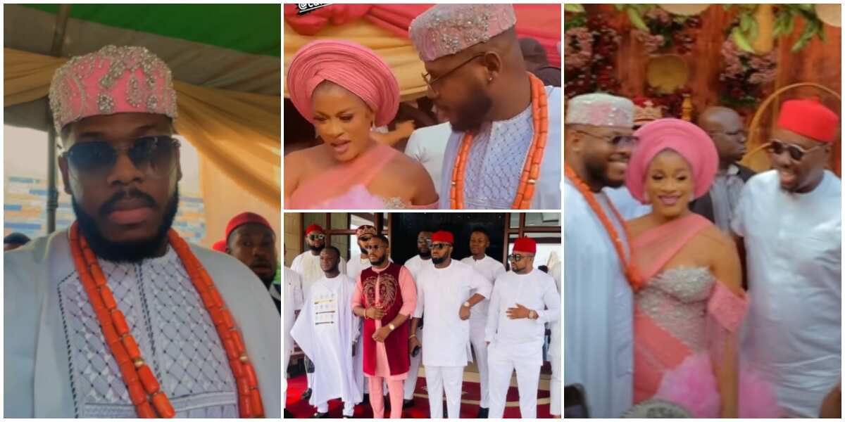 See how celebs stormed traditional wedding ceremony of BBNaija's Frodd