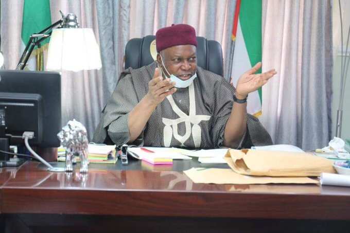 Taraba state governor, Darius Ishaku, asks for devolution of power.