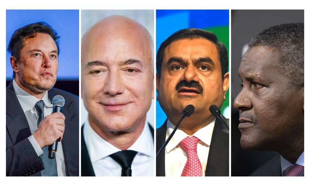 Who are the Richest People in the World? Elon Musk, Jeff Bezos, Bernard  Arnault, Bill Gates, and Gautam Adani