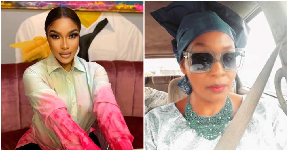 Tonto Dikeh, Kemi Olunloyo