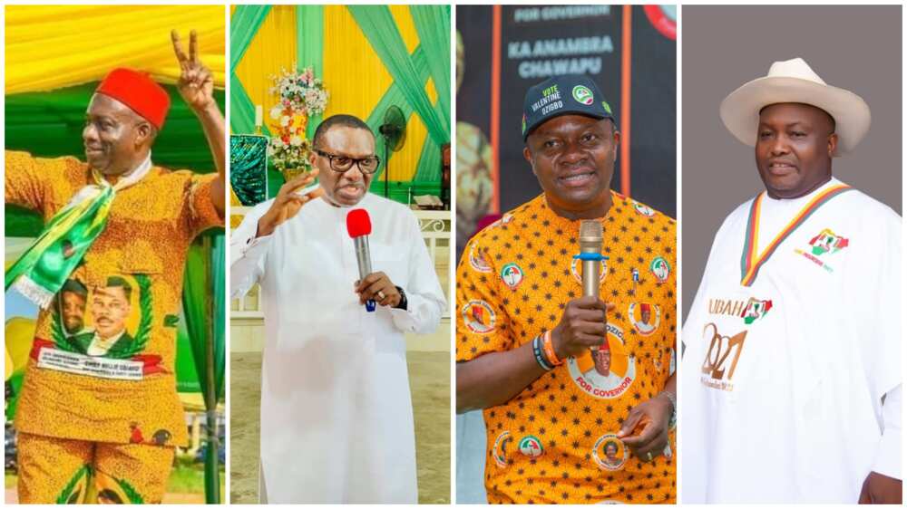 Anambra governorship election: The candidates.