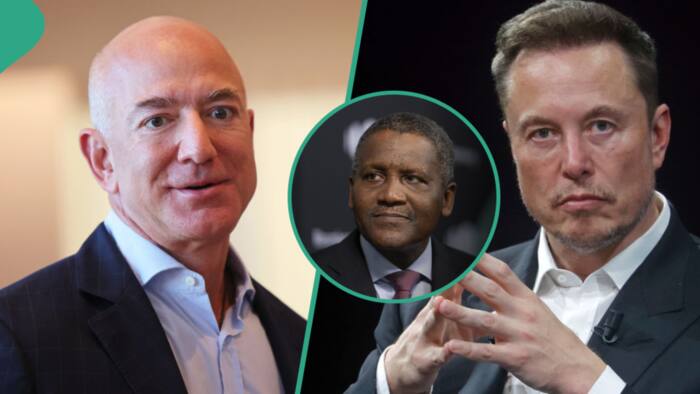 Elon Musk loses world’s richest man title to Jeff Bezos, Dangote jumps 4 places