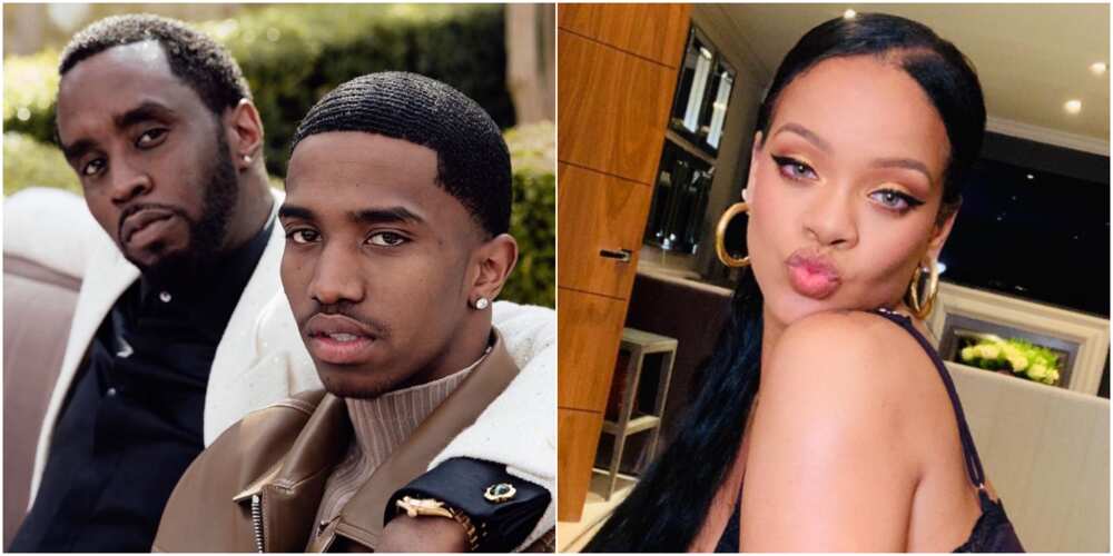 Rapper Diddy's son Christian Combs and Rihanna