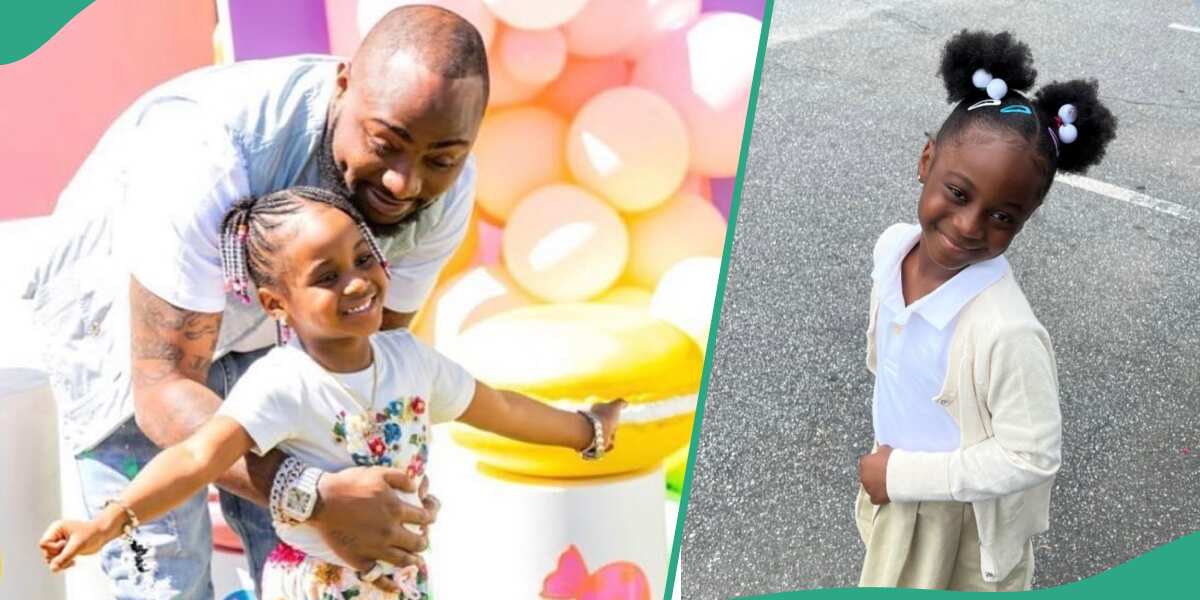 See the way Davido's daughter Hailey celebrated her 7th birthday that caused stir on social media