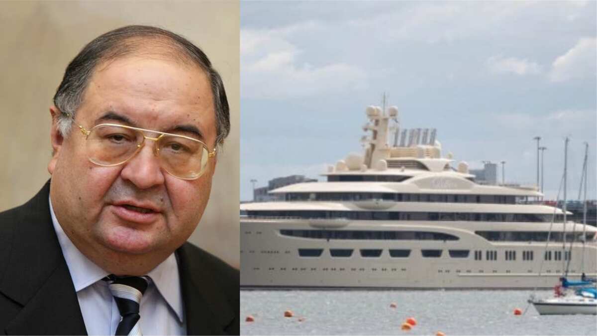 Alisher Usmanov lands world's biggest superyacht worth £515M