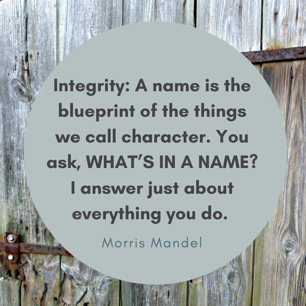 quotes on integrity