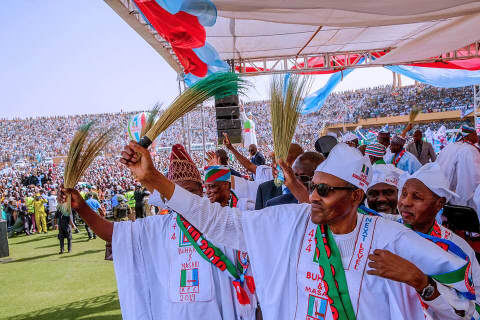 President Buhari reacts over massive victory of APC in by-elections, says Nigerians still trust his party