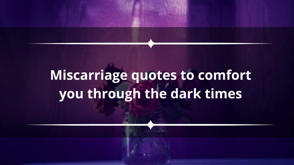 Miscarriage quotes