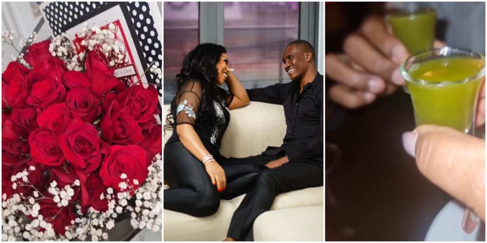 Rita Dominic's Val gift from hubby, Rita Dominic and Fidelis Anosike, Rita Dominic and Fidelis Anosike hangout on Val's Day