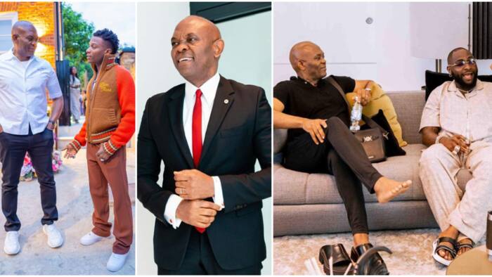 Money man: Wizkid, Olamide, Davido & other singers billionaire Tony Elumelu has hosted, videos included