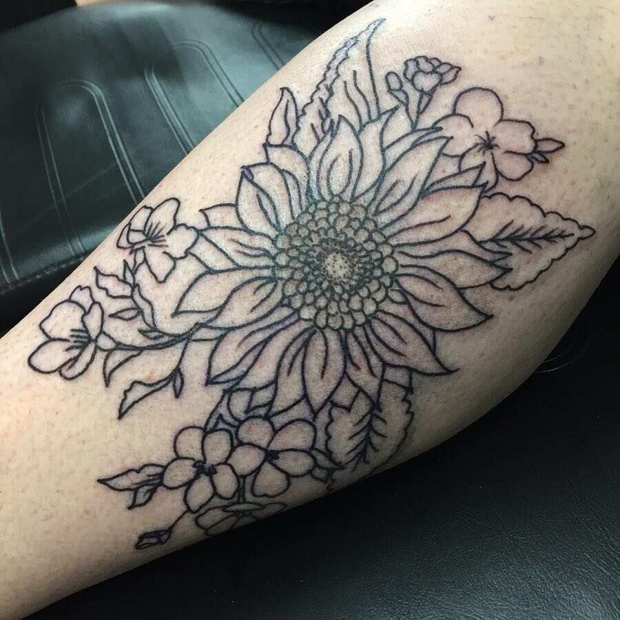 Blossoming Sunflower Tattoo – Page 30 – Simply Inked