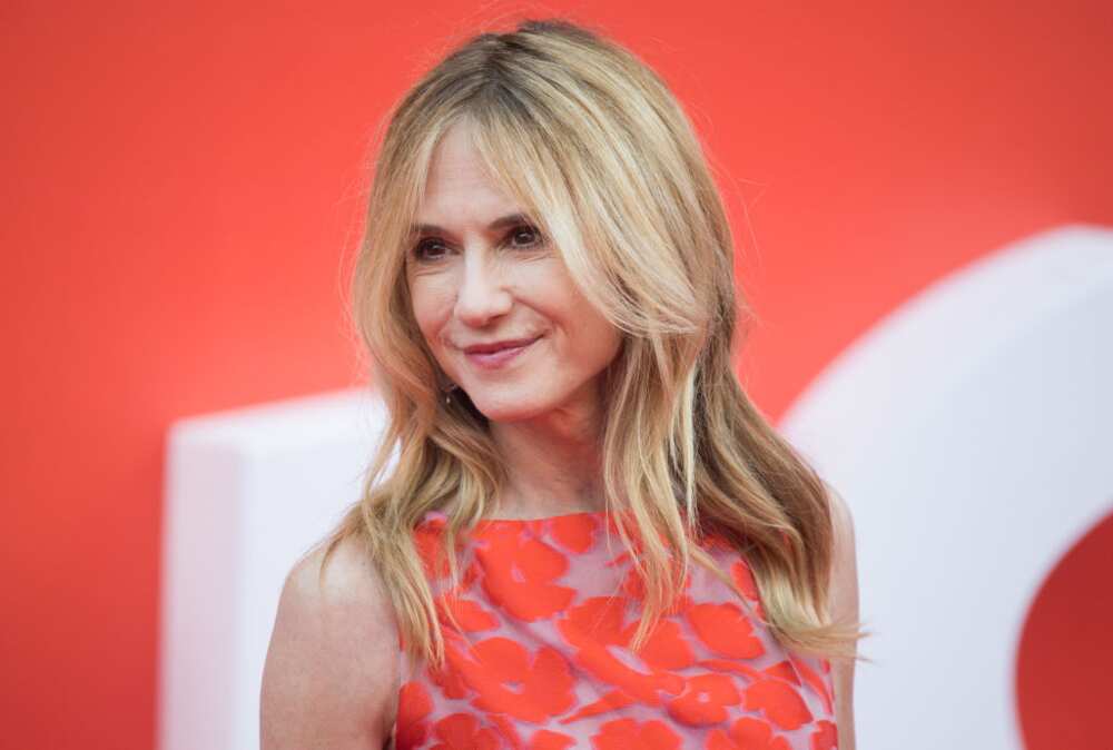 Holly Hunter poses during Incredibles 2 premiere