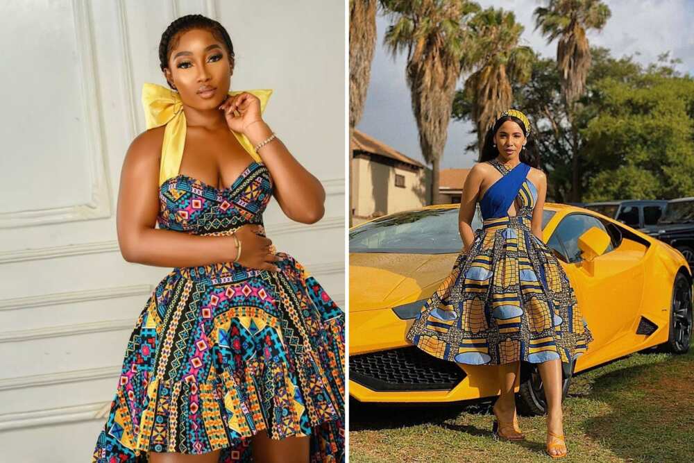 30 Ankara short flare gowns to add a splash of colour to your closet 