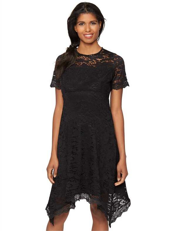 pregnant woman lace style