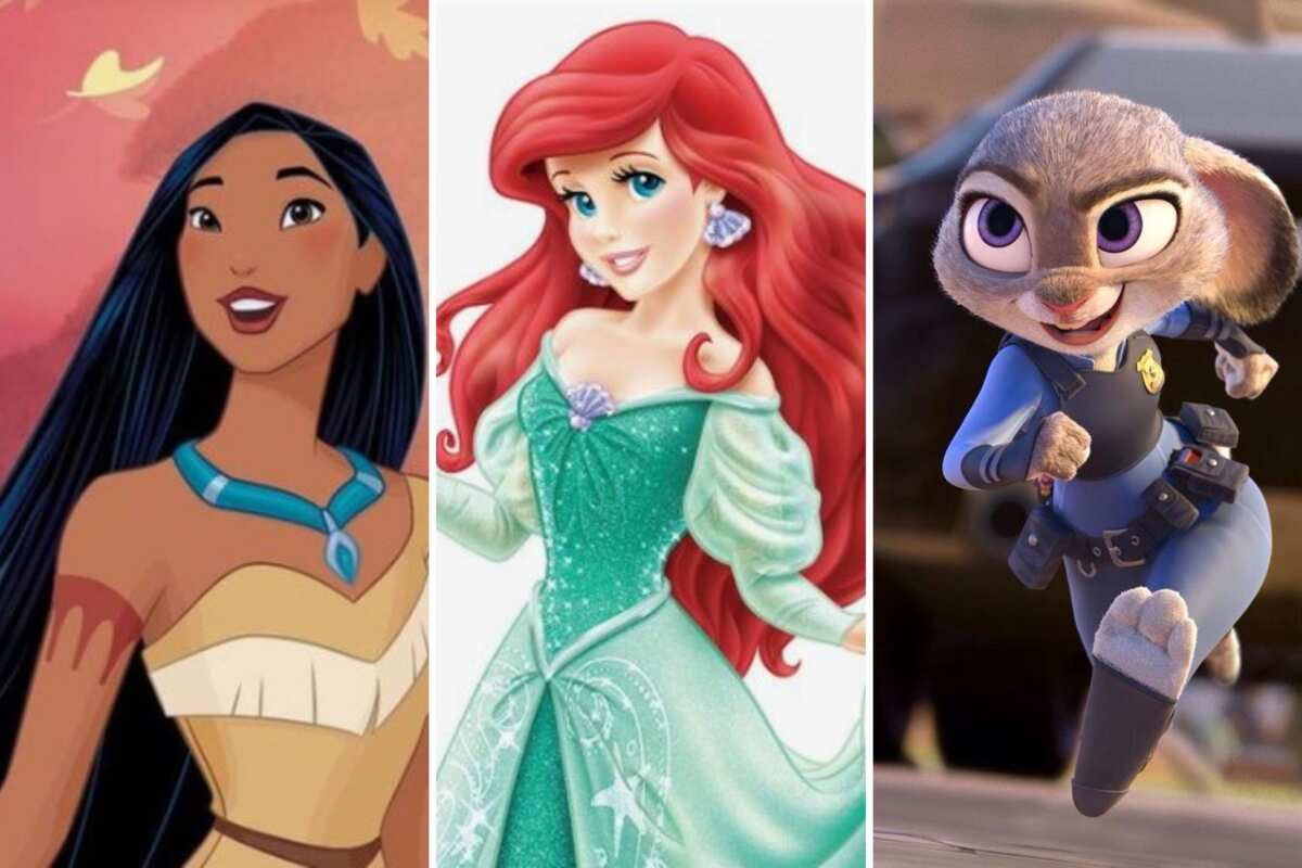 Female disney outlet cartoon characters