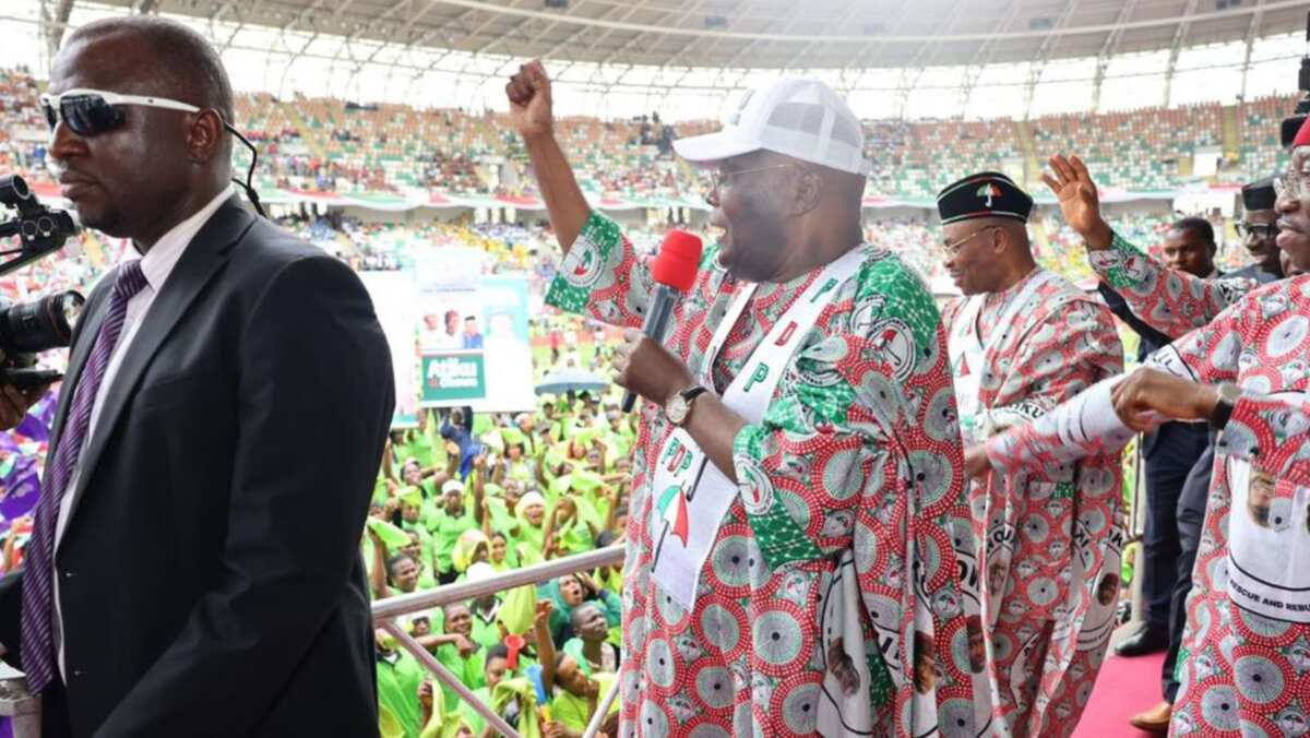 Pdp Holds Massive Rally In Uyo As Atiku Vows To Rescue Nigeria From 