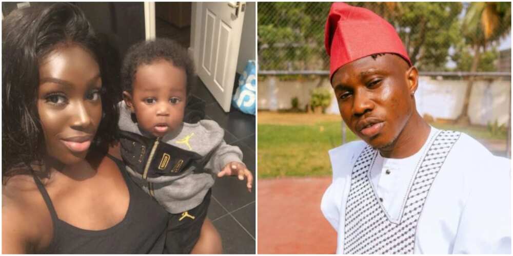 Our son is the Gorilla Glue: Zlatan Ibile's baby mama tells haters