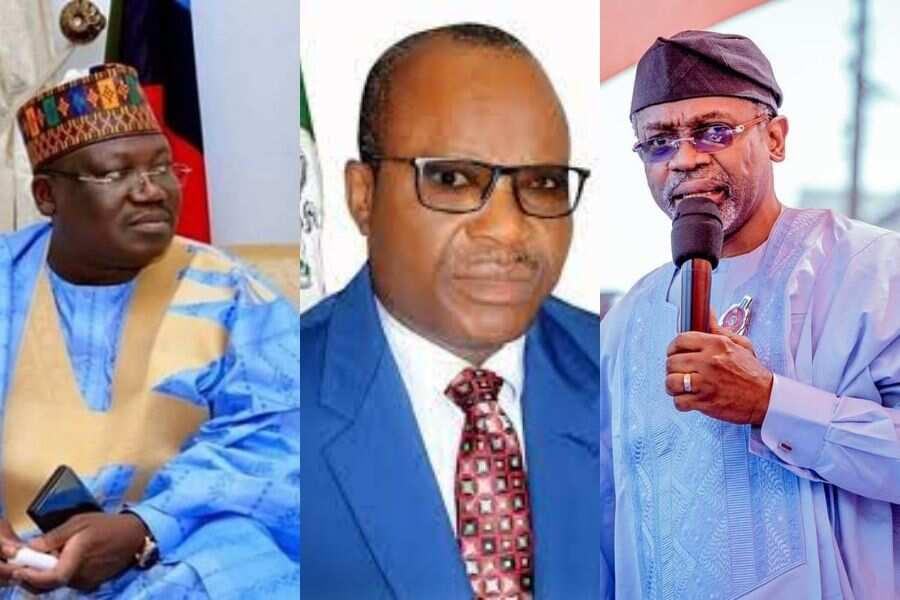 Senate President, Ahmed Lawan, AG, Adolphus Aghughu and Femi Gbajabiamila