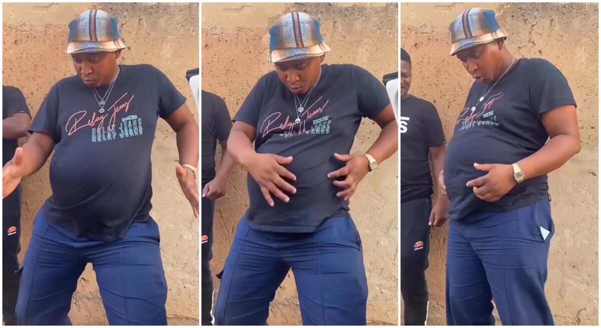 Video: This man has big belly and he uses it to dance beautifully