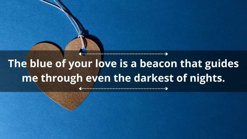 Blue quotes about love