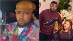 "Don't let my husband enter your eyes": Toyin Abraham drops heavy warning for potential side chics