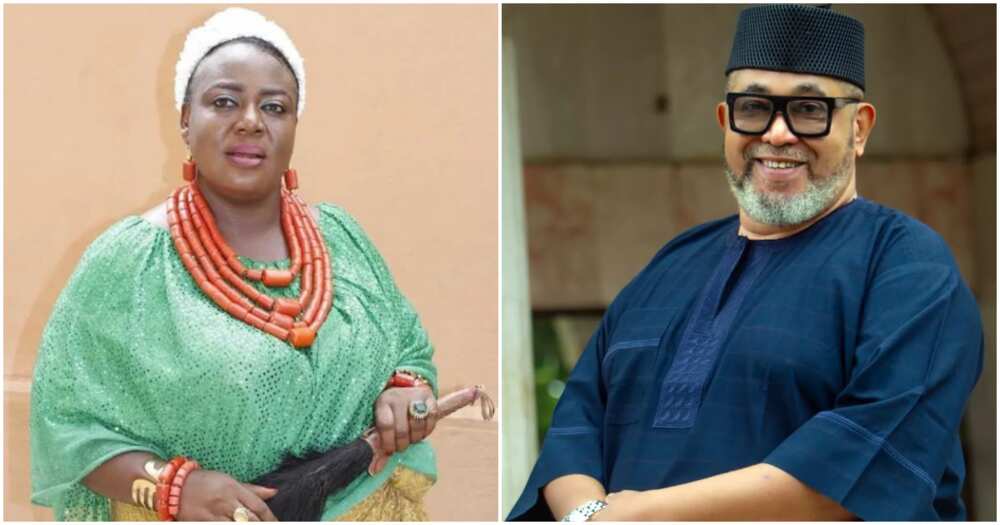 Actress Uche Ebere advises Patrick Doyle after gushing over his new wife.