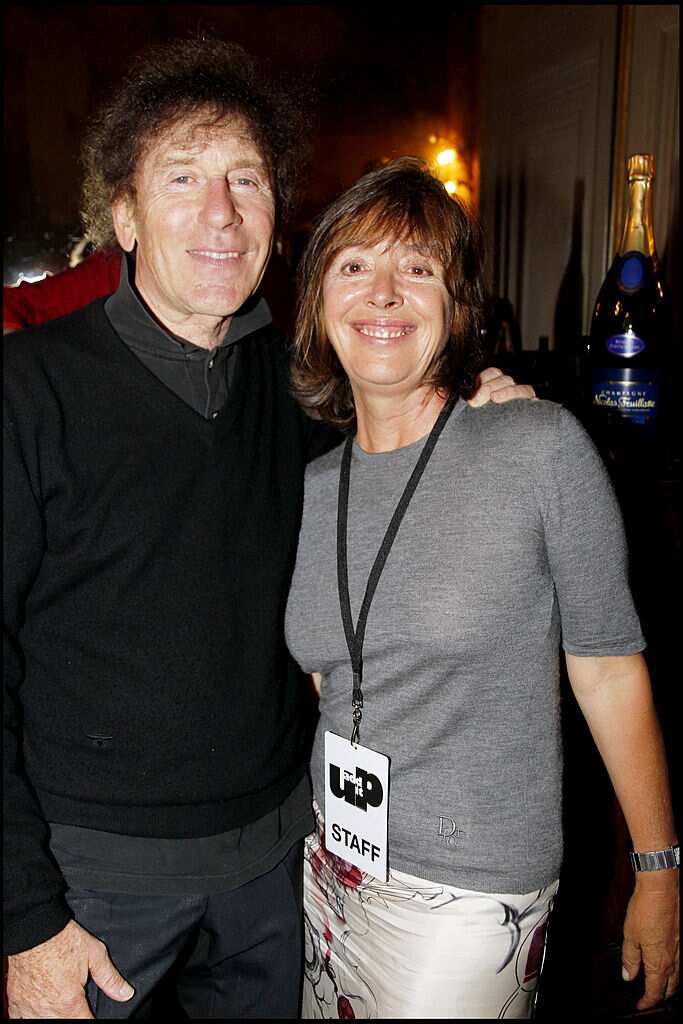 Alain Souchon et son épouse Françoise au 6ème gala de charité de l'Ifrad contre la maladie d'Alzheimer à l'Opéra Comique à Paris.