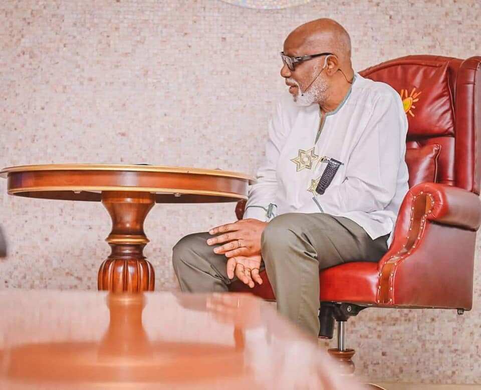 Rotimi Akeredolu/Amotekun/Ondo state/Insecurity Rotimi Akeredolu/Amotekun/Ondo state/Insecurity