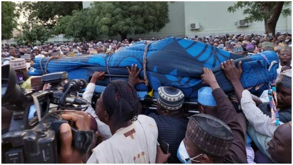 Tears Flow As Sardauna’s Grandson, Hassan Danbaba, Is laid to rest