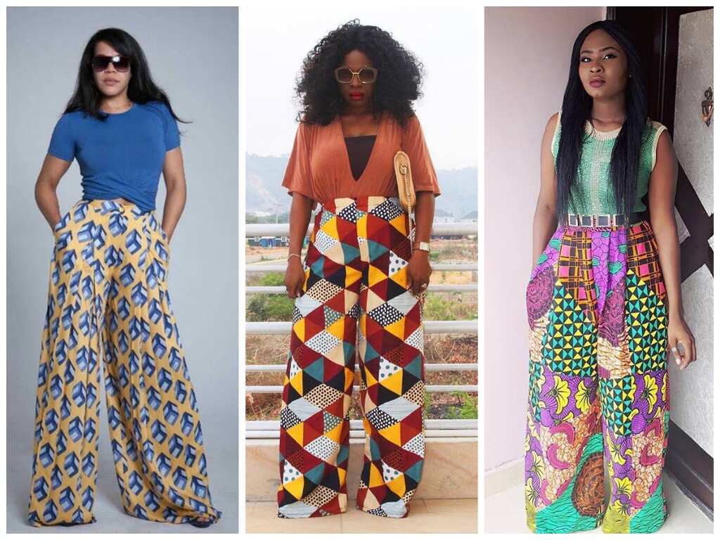 ESHE MULTICOLOUR PALAZZO TROUSER by heritageclothings - Flared pants an -  Afrikrea