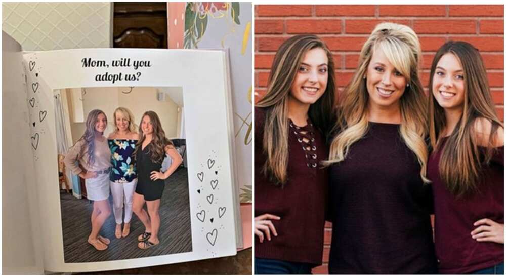 Emotional Video Emerges As Cute Twin Sisters Ask Their Step Mum To Officially Adopt Them Story 5803