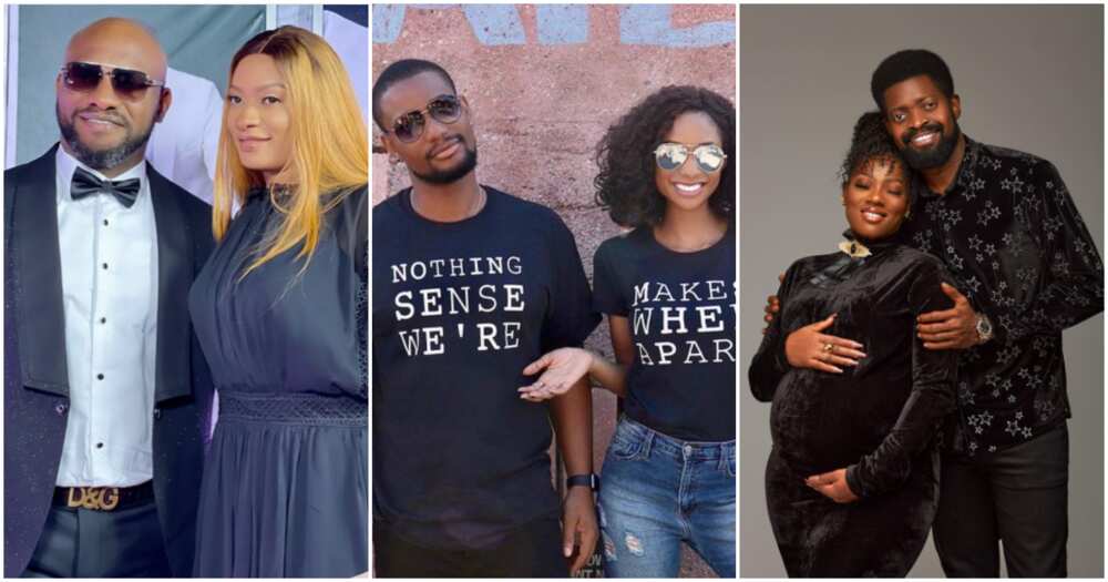 Photos of Yul Edochie, May, Alexx Ekubo and Fancy Acholonu, Elsie and Basketmouth