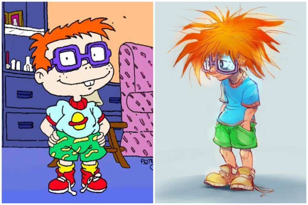 90s cartoon characters