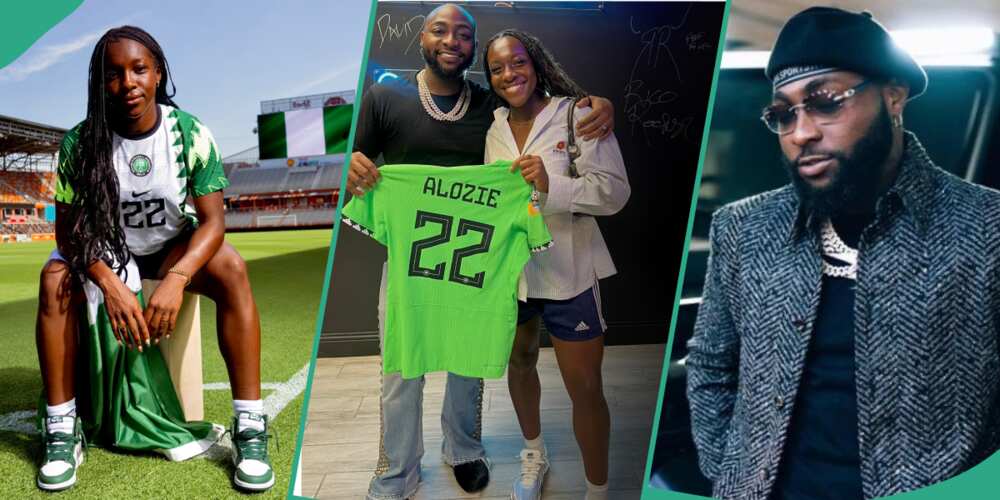 Photos of Michelle Alozie and Davido