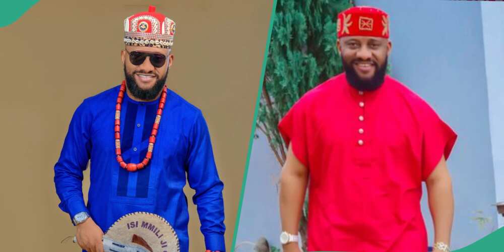 Yul Edochie rocks traditional outfit