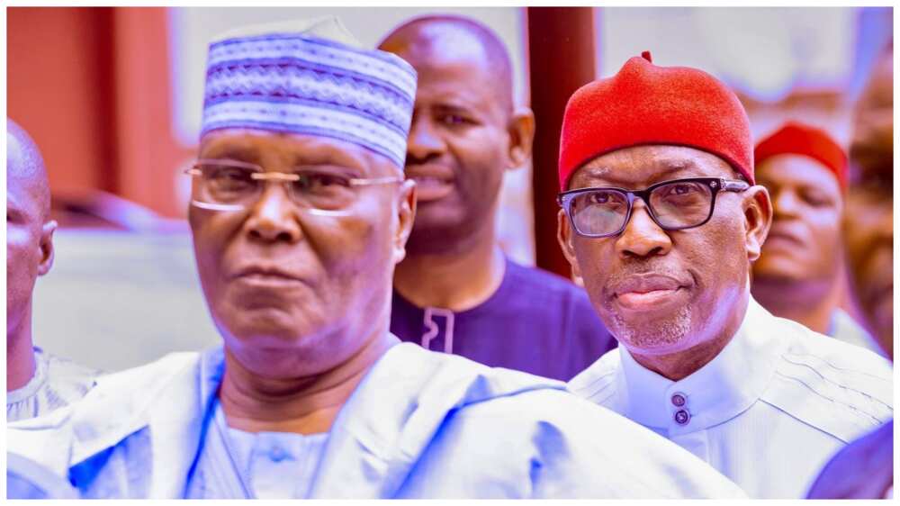 Atiku Abubakar, Governor Ifeanyi Okowa, 2023 election, PDP, Governor Nyesom Wike