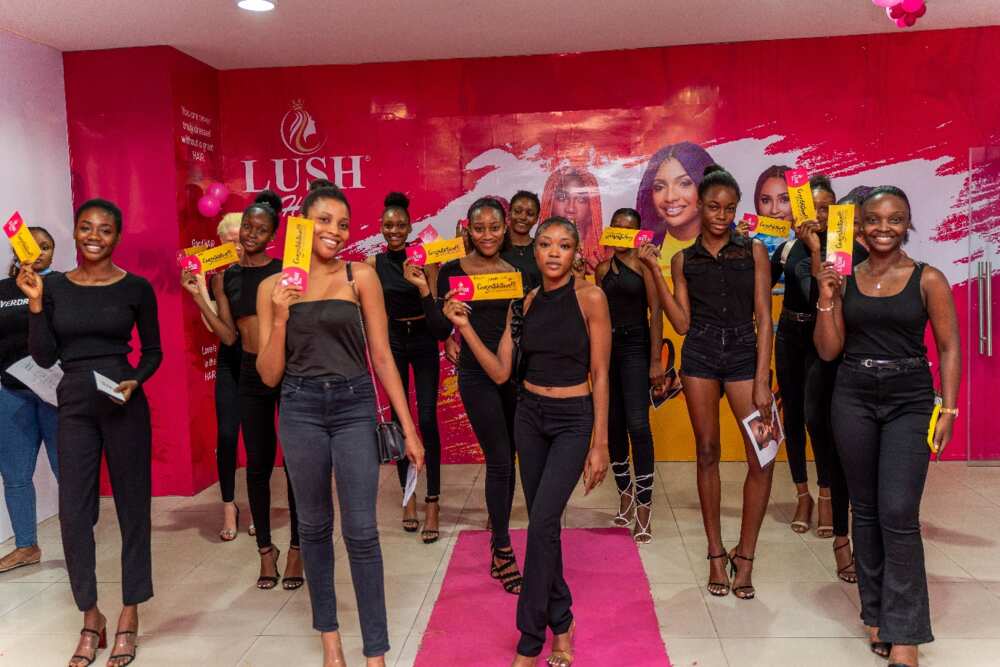 17 Ladies Get Potential Modelling Offer at the Lush Hair Pink Belle Auditions