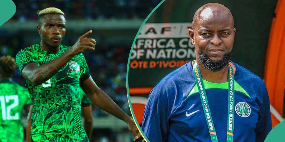 Viral video: Finidi George finally address Osimhen’s outbursts after dumping Eagles job