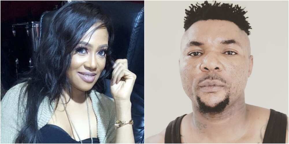 Oritsefemi and his ex-manager Kara